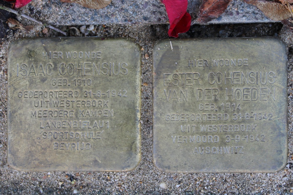 Stolpersteine Zaagmolenkade 28