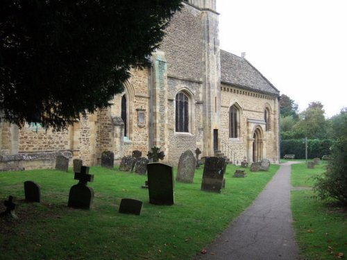 Commonwealth War Grave St. Mary New Churchyard