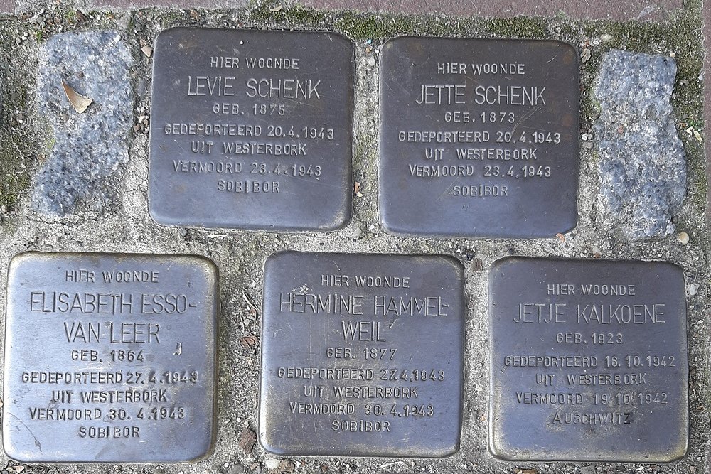 Stolpersteine Hoge Gouwe 123 #2