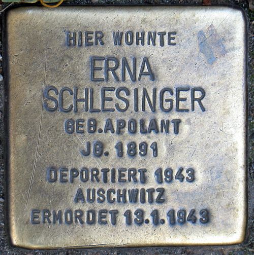 Stolpersteine Weichselstraße 52 #2