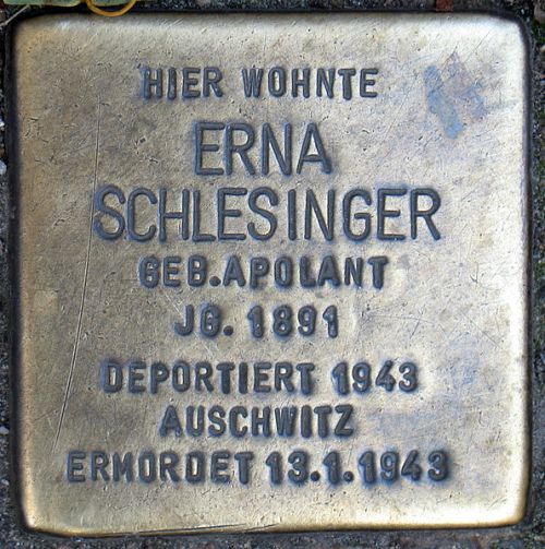 Stolpersteine Weichselstrae 52 #2