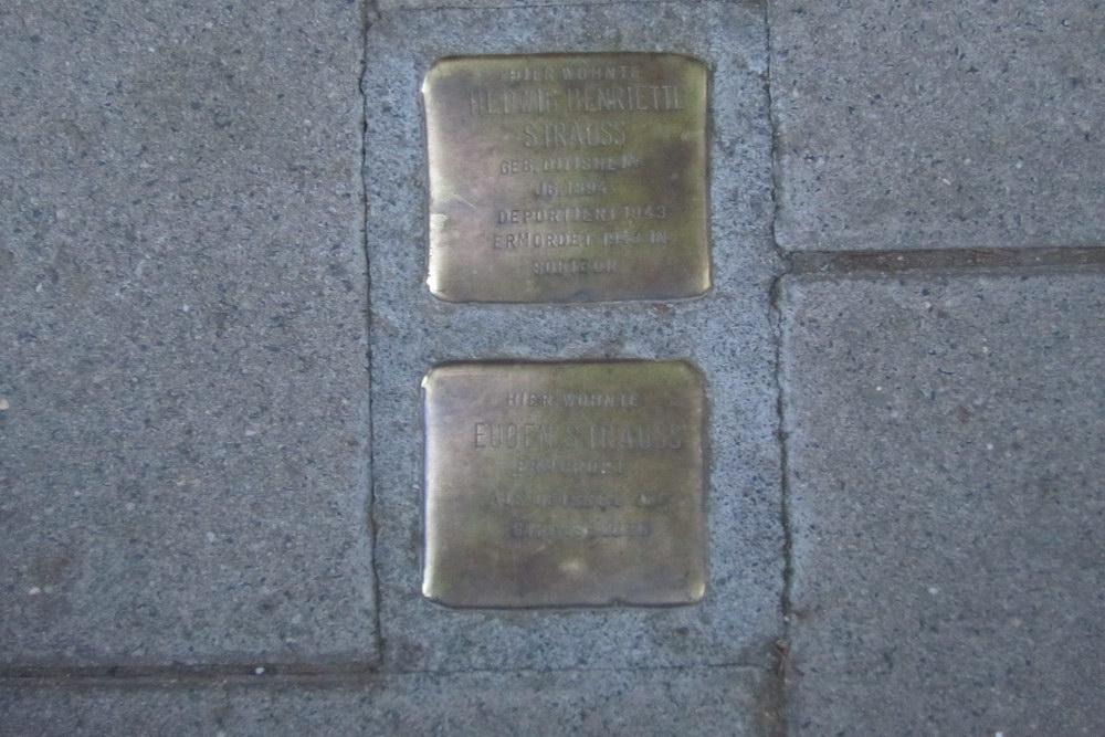 Stolpersteine Theresienstrae 19