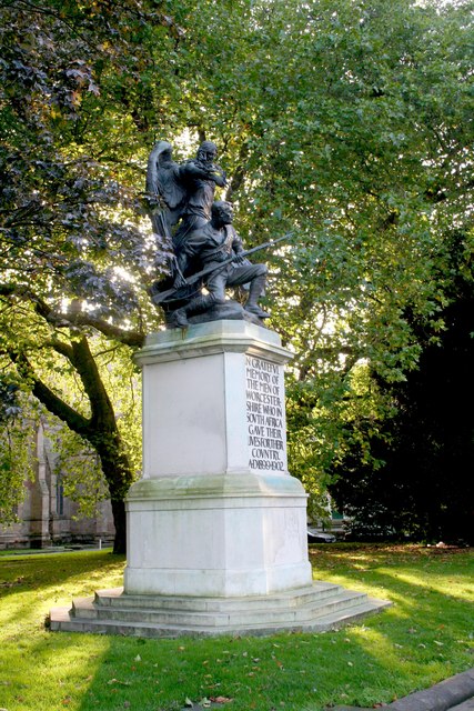 Boer War Memorial Worcestershire #1