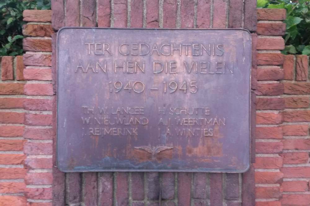 Memorials Railway Employees Wagenwerkplaats Amersfoort #4