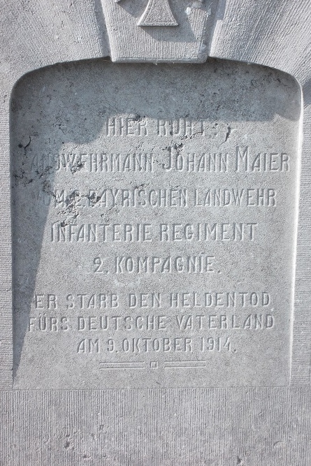 German Tombstones Eksaarde #5