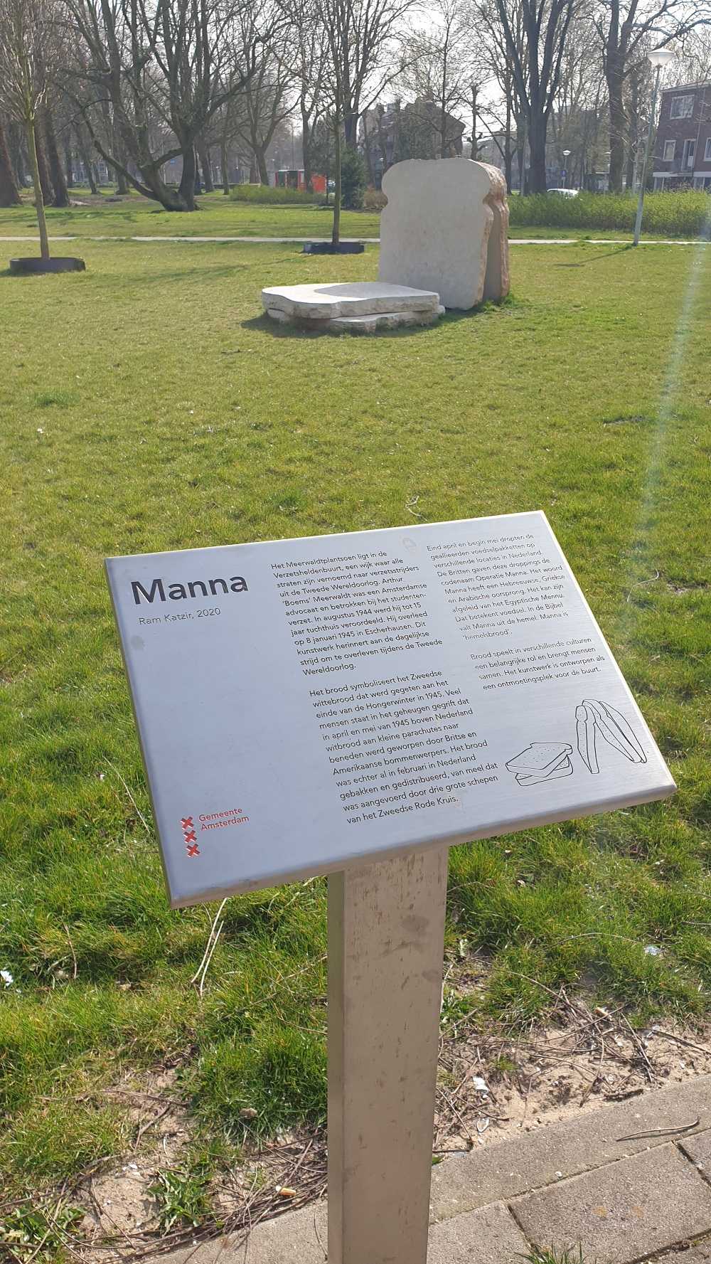 Manna Monument Meerwaldtplantsoen Amsterdam #4