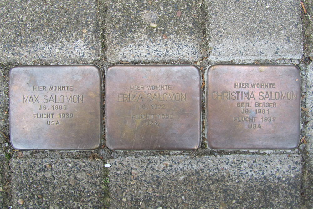 Stumbling Stones Lothringer Straße 1 #1