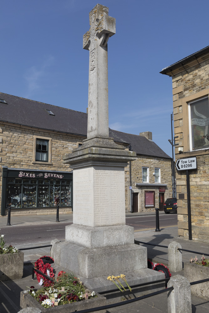 Oorlogsmonument Wolsingham #2