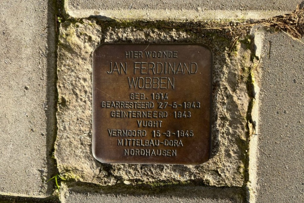 Stolperstein Joh. Wijnoltsstraat 178 #1