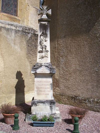 Oorlogsmonument Monclar-sur-Losse