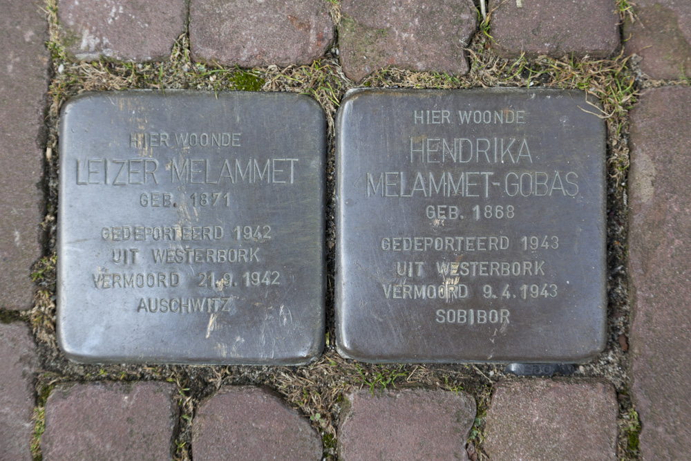 Stolpersteine Boterstraat 5 #1