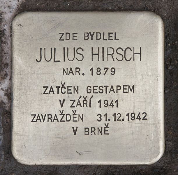 Stolpersteine B. Němcové 146/1 #2