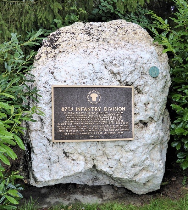 Commemorative Stone 87th Infantry Division #2