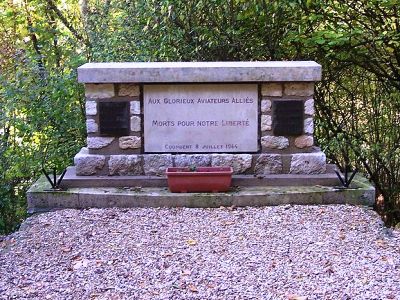 Monument Crash Avro Lancaster Courgent #1