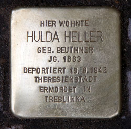 Stolperstein Stbbenstrae 8