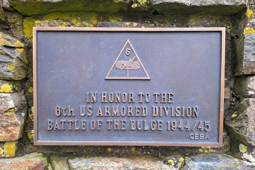 Monument 6th US Armored Division #1