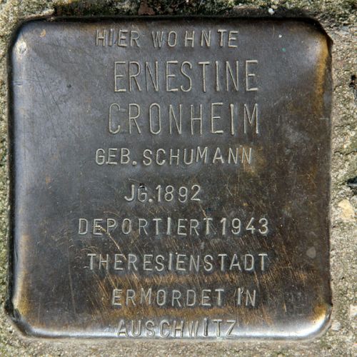 Stolpersteine Dieffenbachstraße 49 #4