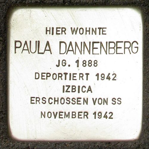 Stolpersteine Groe Strae 76 #2