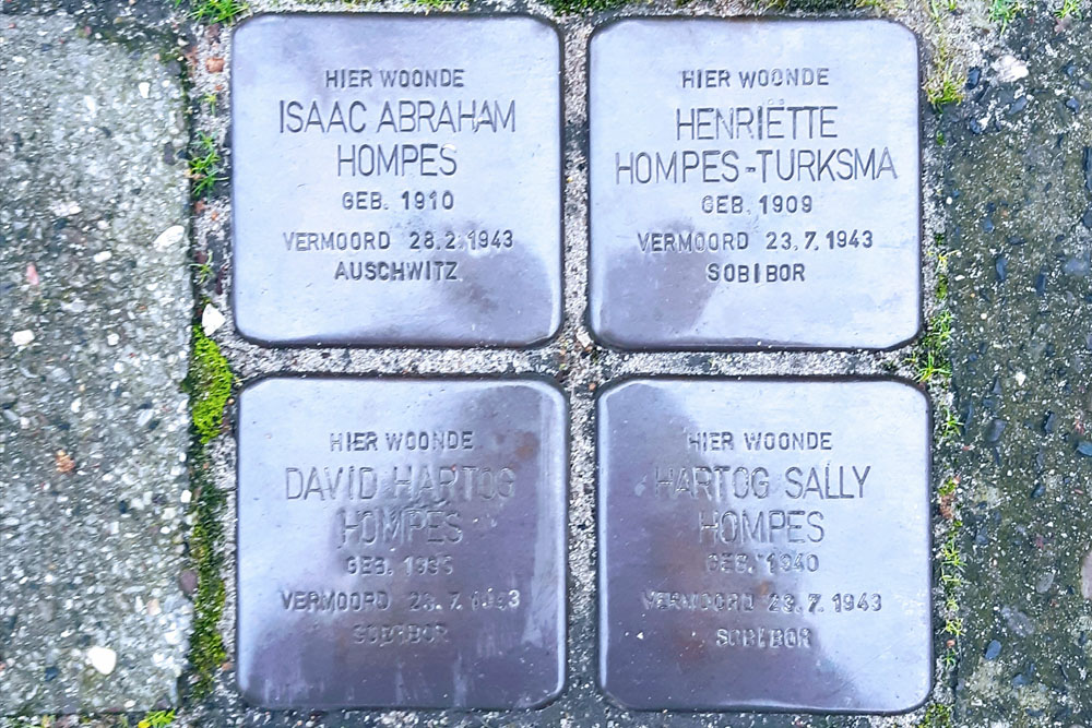 Stolpersteine Brederostraat 133 #1