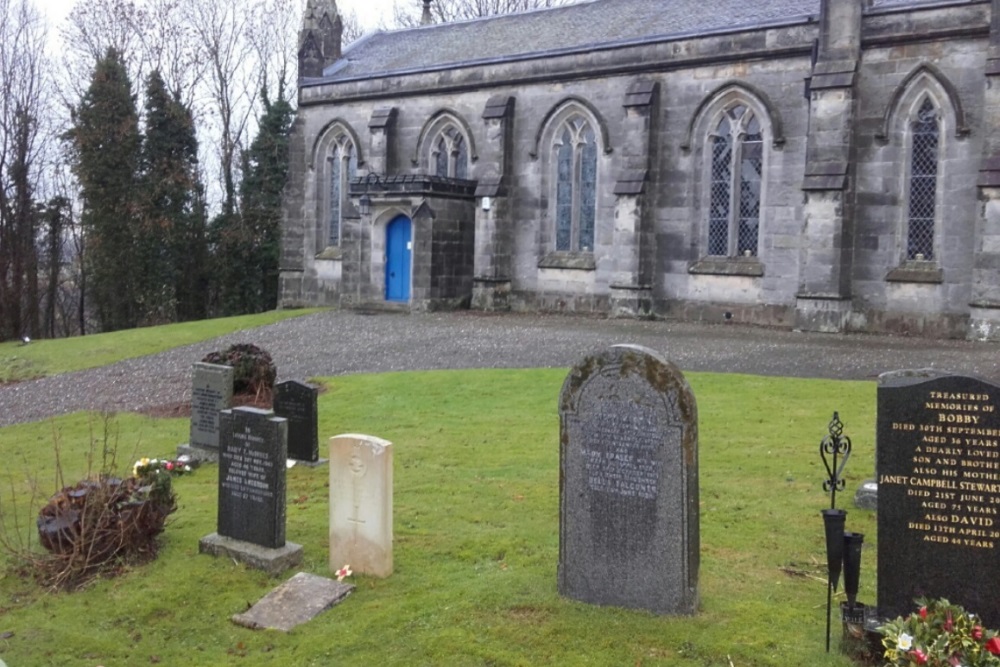 Oorlogsgraven van het Gemenebest Lecropt Churchyard