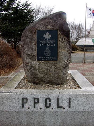 Memorial Princess Patricia Canadian Light Infantry #1