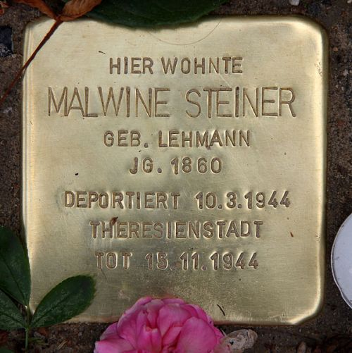 Stolpersteine Handjerystraße 1 #2