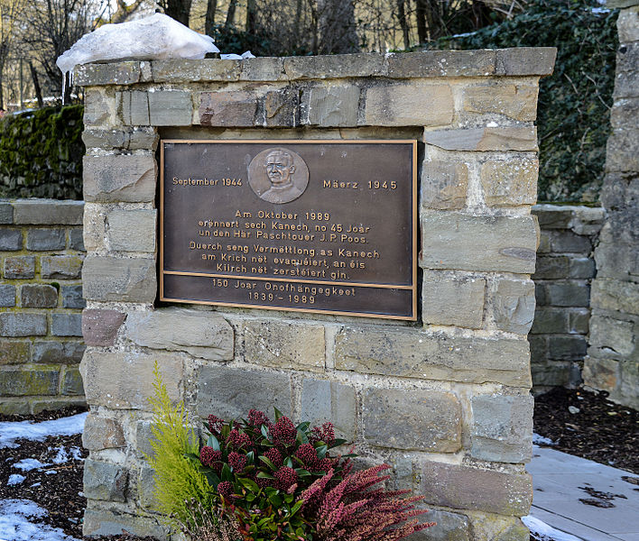 Memorial Father J.P. Poos