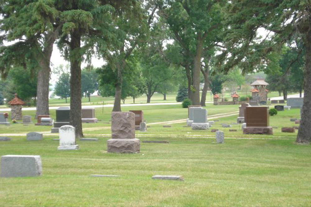 American War Graves Forest Storm Lake Cemetery #1