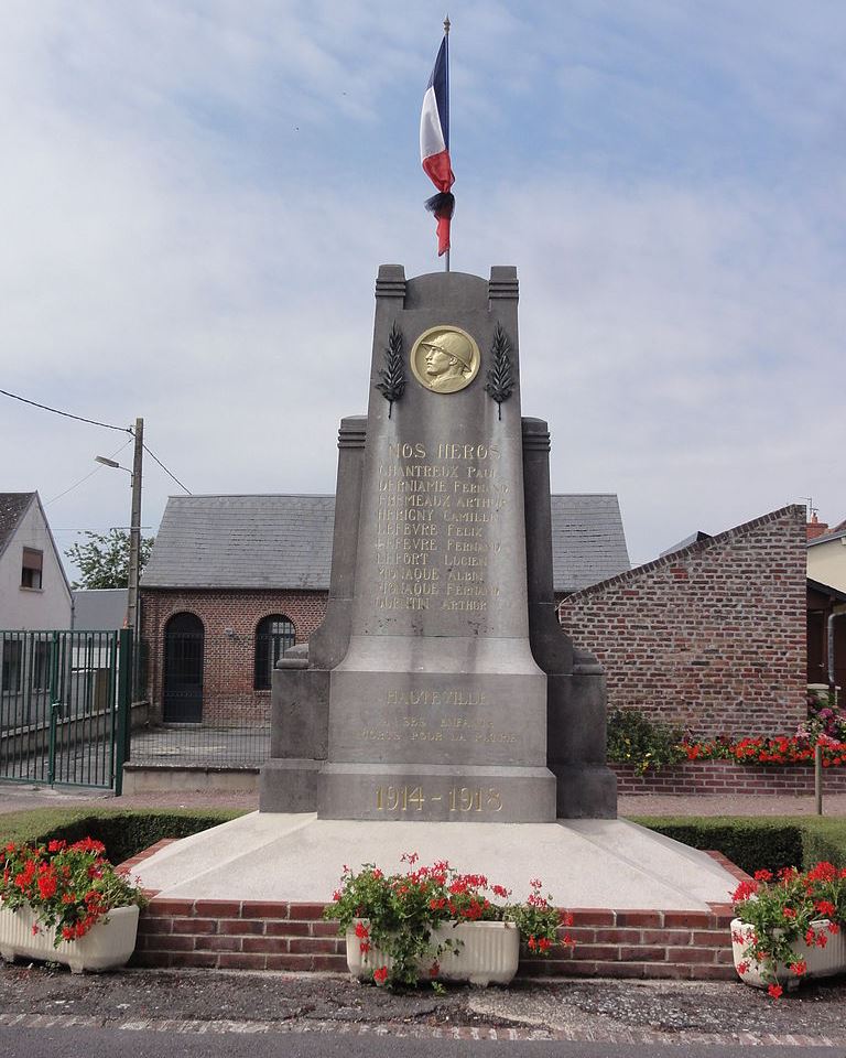 World War I Memorial Hauteville