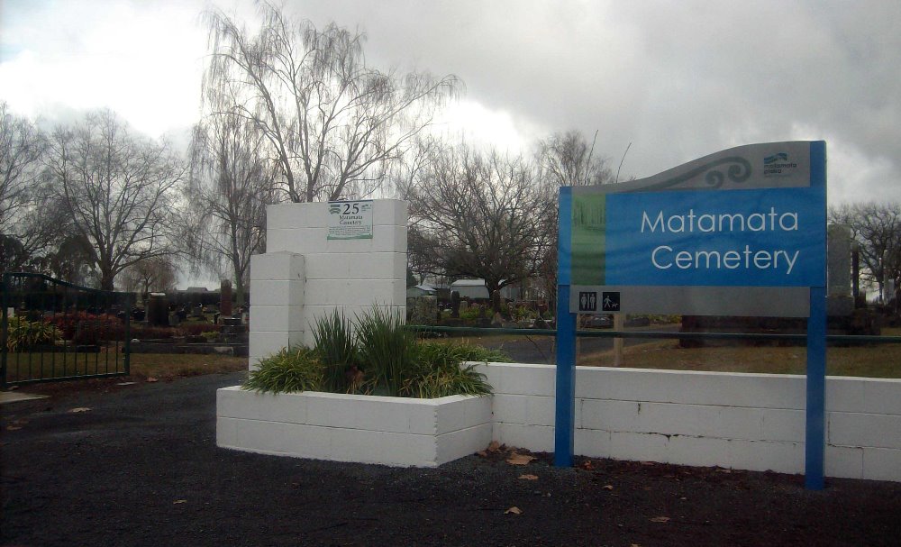 Commonwealth War Graves Matamata Public Cemetery #1