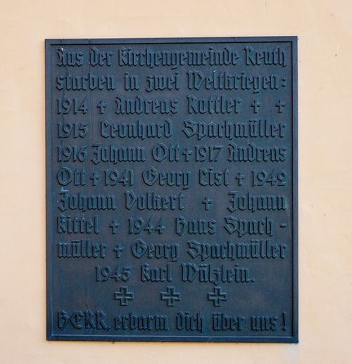 Oorlogsmonument Reuth