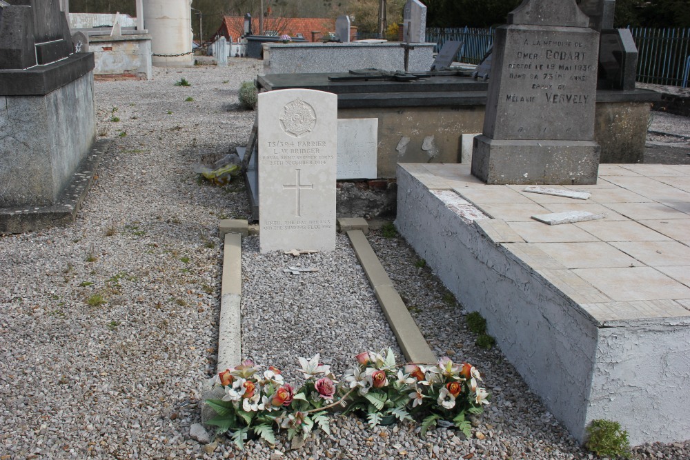 Commonwealth War Grave Wavrans-sur-l'Aa #2
