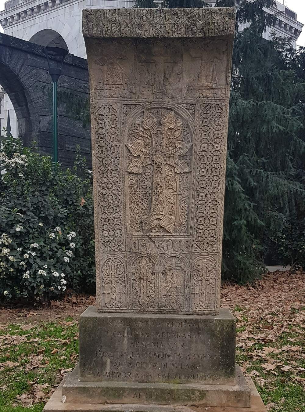 Armenian Memorial of WW I Milan #2