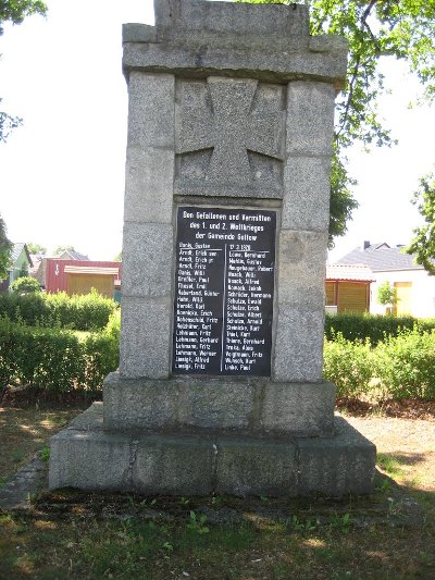 Oorlogsmonument Gottow