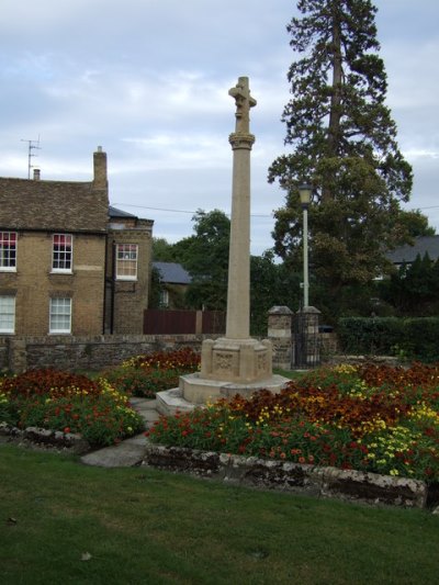 Oorlogsmonument Eynesbury #2