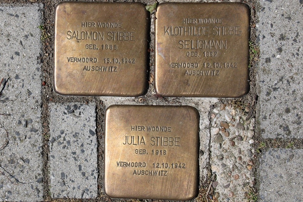 Stumbling Stones Diezerenk 23 (formerly Diezerenk 31)