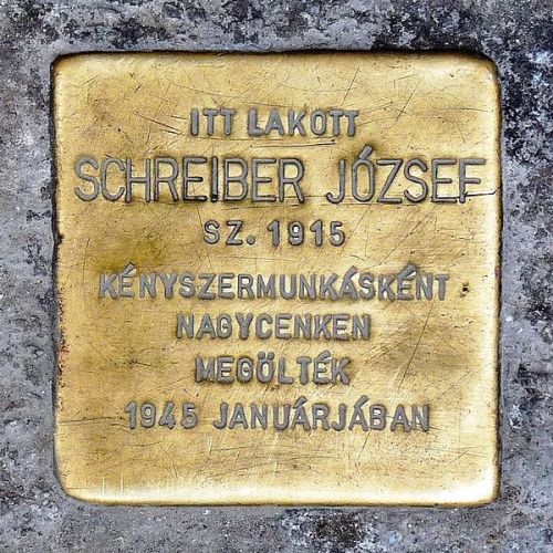 Stolpersteine Rumbach Sebestyén utca 7