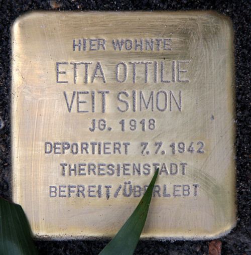 Stolpersteine Hindenburgdamm 11 #2