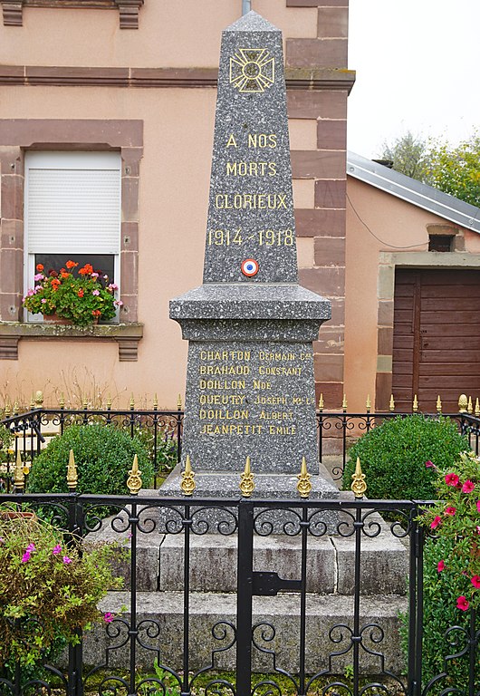 Monument Eerste Wereldoorlog Betoncourt-Saint-Pancras #1
