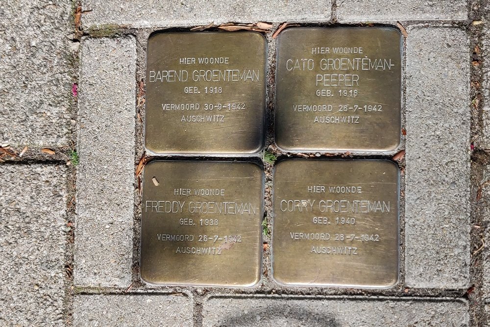 Stolpersteine Danie Theronstraat 26/1 #1