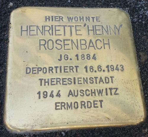 Stolperstein Schlterstrae 73 #1