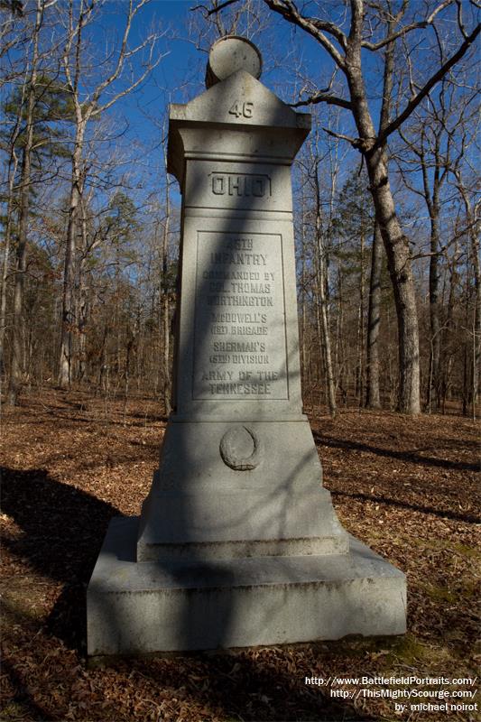 Monument 46th Ohio Infantry #1
