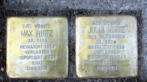 Stolpersteine Steinweg 6