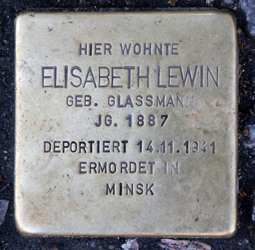 Stumbling Stones Karl-Marx-Straße 76 #3