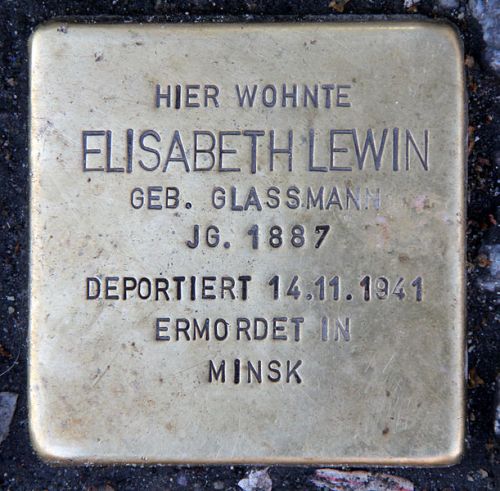 Stolpersteine Karl-Marx-Strae 76 #3