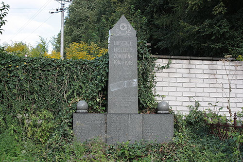 Duits Oorlogsmonument Lazne Libverda #1