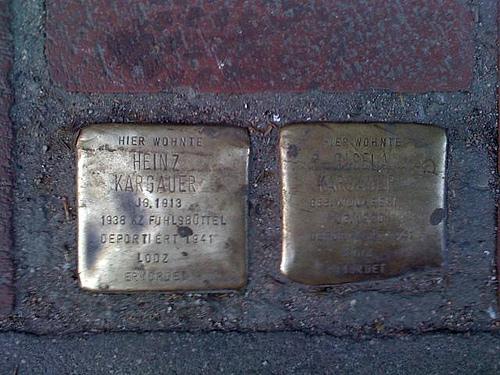 Stumbling Stones Heinrich-Barth-Straße 1