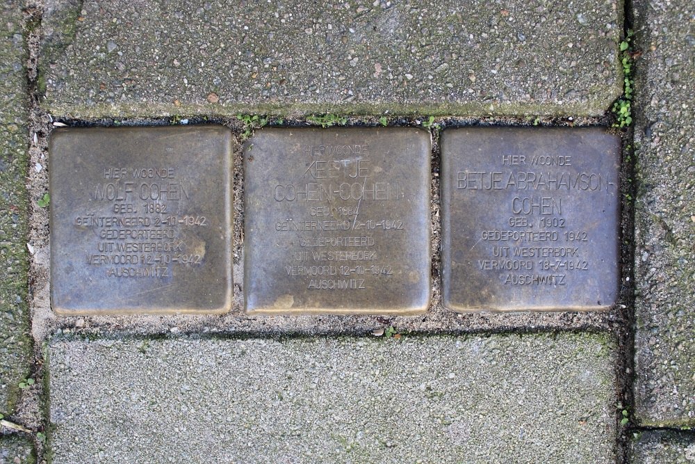 Stolpersteine Borssenburgstraat 7 #1