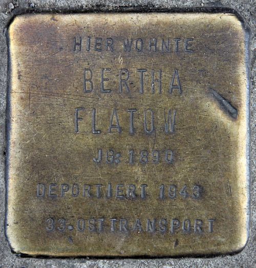 Stolperstein Naunynstrae 37