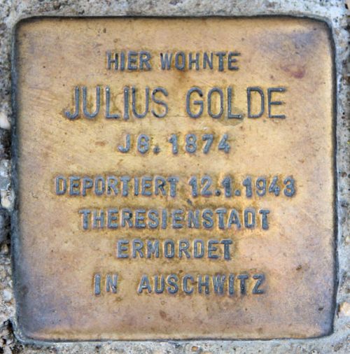 Stolpersteine Waldowallee 9 #3